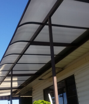 Polycarbon Multiwall Bullnose Patio Covers