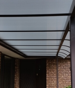 Polycarbon Multiwall Bullnose Patio Covers 7