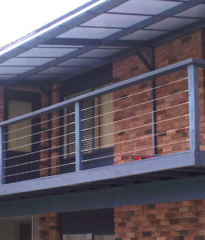 Polycarbon Multiwall Cantilevered Awnings 3