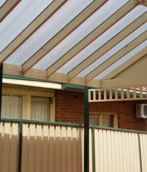 Polycarbon Multiwall Gable Patio Covers 8