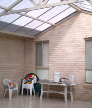 Polycarbon Multiwall Gable Patio Covers 1